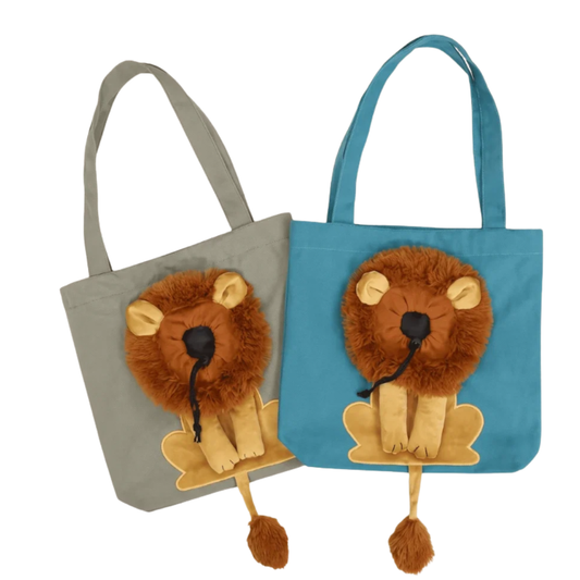 Lion Shaped Carrier Bag